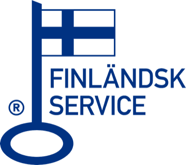 Finländsk Service-nyckelflagga — Cykelregistret är en finländsk tjänst